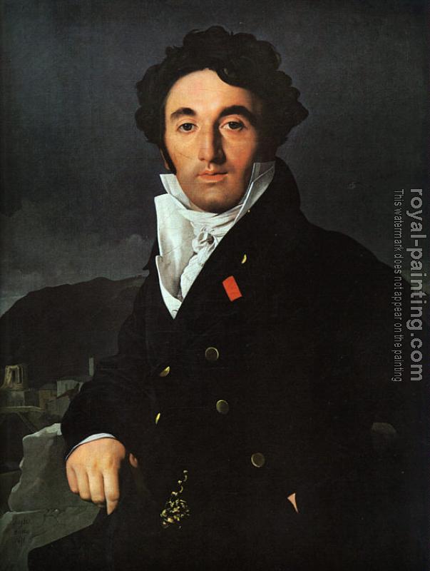 Jean Auguste Dominique Ingres : Portrait of Charles-Joseph-Laurent Cordier